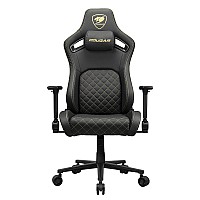 Cougar דגם Defensor Gold כיסא גיימינג בצבע שחור וזהב