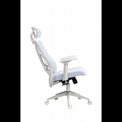 כיסא משרד ארגונומי בצבע לבן | Dragon Smart Tech דגם GPDRC-R70-W
