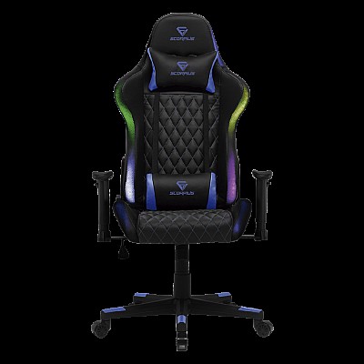 כיסא גיימרים Scorpius דגם Lightning Blue בצבע שחור כחול כיסא גיימרים Scorpius דגם Lightning Blue בצבע שחור כחול