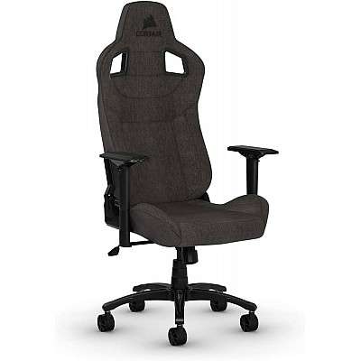 מושב גיימינג בד Corsair דגם T3 Rush צבע שחור