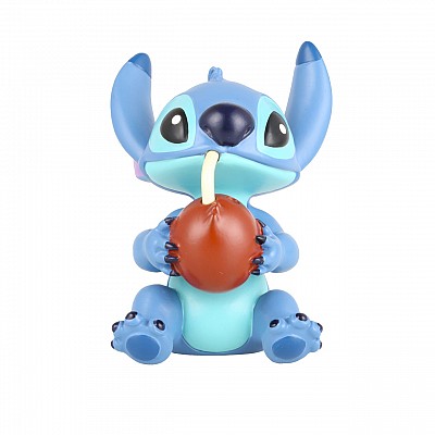 דמות אספנות מקסימה של Stitch עם קוקוס מסדרת Disney Showcase