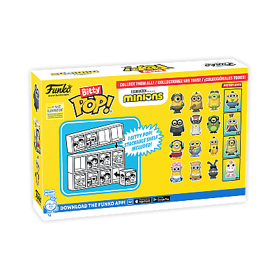 Funko Bitty Pop! Minions – סט מיני אספנות (סדרה 2)