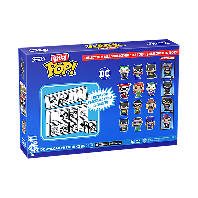 Funko Bitty Pop! DC Comics – סט מיני אספנות (The Joker 4-Pack)