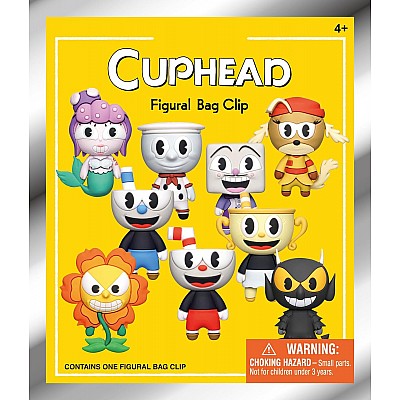 תפסן לתיק גב או מחזיק מפתחות שקית הפתעה - Cuphead