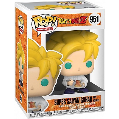 Funko Pop | בובת פופ: Animation: Dragon Ball Z S9 - Super Saiyan Gohan with Noodles №951 Funko Pop | בובת פופ: Animation: Dragon Ball Z S9 - Super Saiyan Gohan with Noodles №951