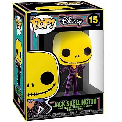 FUNKO POP Jack Skellington 15 - Pesadilla Antes de Navidad Black Light