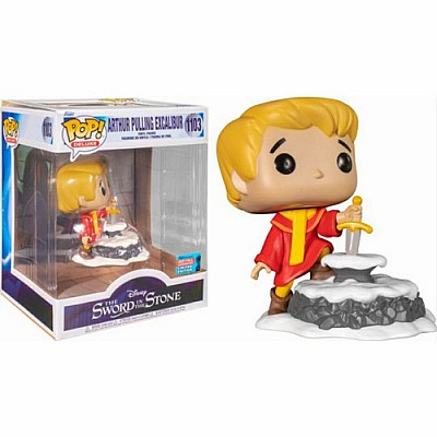 Funko Pop | בובת פופ Disney: Disney - Arthur Pulling Excalibur: The Sword in the Stone (Exclusive) Funko Pop | בובת פופ Disney: Disney - Arthur Pulling Excalibur: The Sword in the Stone (Exclusive)