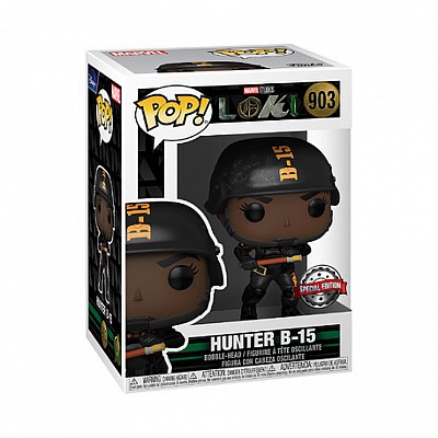 Funko Pop | בובת פופ: Marvel: Loki - Hunter B-15 (Exclusive) Funko Pop | בובת פופ: Marvel: Loki - Hunter B-15 (Exclusive)