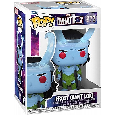 בובת פופ Funko Pop Marvel: What If...? - Frost Giant Loki #972 בובת פופ Funko Pop Marvel: What If...? - Frost Giant Loki #972