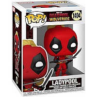 Funko Pop | בובת פופ Marvel: Deadpool - Ladypool (Bobble-Head) №1404