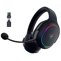 אוזניות גיימינג אלחוטיות Razer Barracuda X Chroma 2022 בצבע שחור
