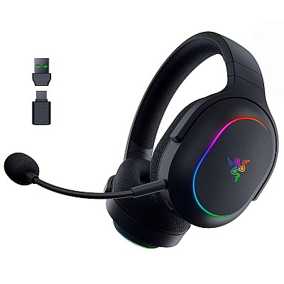 אוזניות גיימינג אלחוטיות Razer Barracuda X Chroma 2022 בצבע שחור