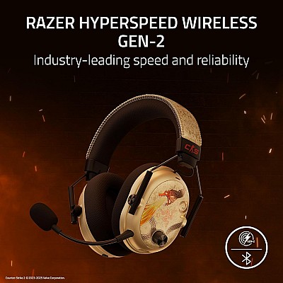 Razer BlackShark V3 Pro – Counter-Strike 2 Edition אוזניות גיימינג פרימיום