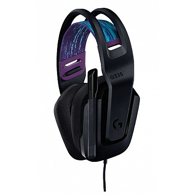 אוזניות גיימינג Logitech G335 חוטיות עם מיקרופון – קלות ונוחות במיוחד