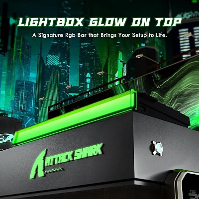 מקלדת גיימינג Attack Shark R85HE ירוק מקלדת גיימינג Attack Shark R85HE ירוק