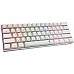 מקלדת גיימינג Dragon מכנית GPDRA MMK61 RGB לבן