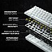 מקלדת גיימינג מכנית חוטית מוקטנת 60% חברת HK GAMING דגם GK61 הסוויצ'ים צהובים בצבע לבן מקלדת גיימינג מכנית חוטית מוקטנת 60% חברת HK GAMING דגם GK61 הסוויצ'ים צהובים בצבע לבן