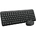 סט מקלדת ועכבר אלחוטיים Logitech MK250 Bluetooth בצבע Graphite