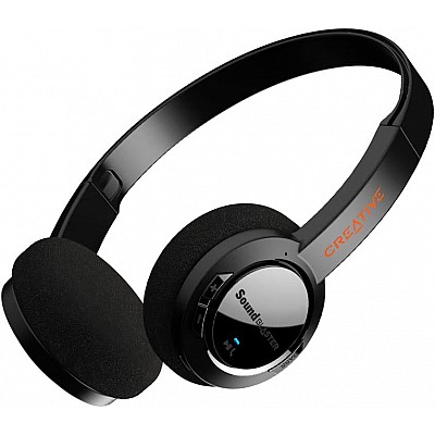 אוזניות אלחוטיות Creative Sound Blaster JAM V2 Bluetooth 5.0 aptX - צבע שחור שנה אחריות ע"י יבואן הרשמי
