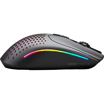 עכבר גיימרים אלחוטי Glorious Model I 2 Wireless RGB - צבע שחור מט