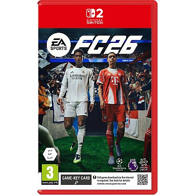 EA Sports FC 26 משחק כדורגל ל־ Nintendo Switch 2 EA Sports FC 26 משחק כדורגל ל־ Nintendo Switch 2
