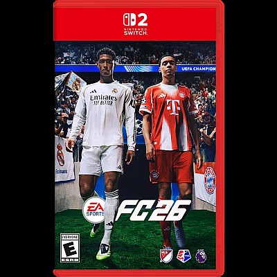 EA SPORTS FC 26 משחק כדורגל ל־ Nintendo Switch 2 EA SPORTS FC 26 משחק כדורגל ל־ Nintendo Switch 2
