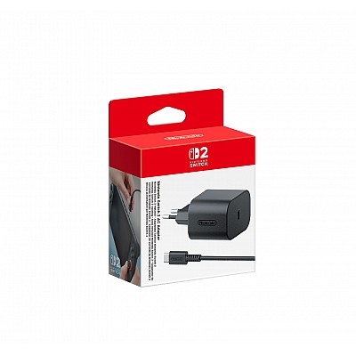 מטען AC רשמי ל-Nintendo Switch 2