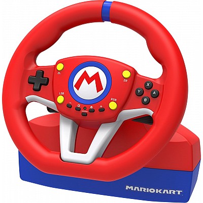 הגה מרוצים ודוושות HORI Mario Kart Racing Wheel Pro Mini for Nintendo Switch הגה מרוצים ודוושות HORI Mario Kart Racing Wheel Pro Mini for Nintendo Switch