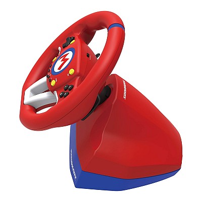 הגה מרוצים ודוושות HORI Mario Kart Racing Wheel Pro Mini for Nintendo Switch הגה מרוצים ודוושות HORI Mario Kart Racing Wheel Pro Mini for Nintendo Switch