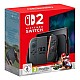קונסולת משחק Nintendo Switch 2 256GB - אדום / כחול מהדורת Mario World Edition