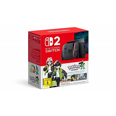 קונסולת משחק Nintendo Switch 2 256GB + Pokémon Legends: Z-A | יבואן רשמי
