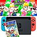 Nintendo Switch | באנדל קונסולת ניידת נינטנדו סוויץ’ כולל משחק Mario + Rabbids Kingdom Battle