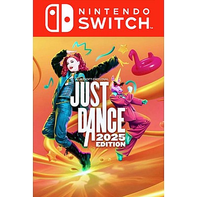 Nintendo Switch | באנדל קונסולת ניידת נינטנדו סוויץ’ כולל משחק Just Dance 2025