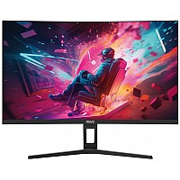 מסך גיימינג קעור 27" MAG D27C240S קצב רענון 240Hz, רמקולים, שחור