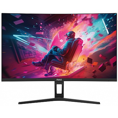 מסך גיימינג קעור 27" MAG D27C240S קצב רענון 240Hz, רמקולים, שחור