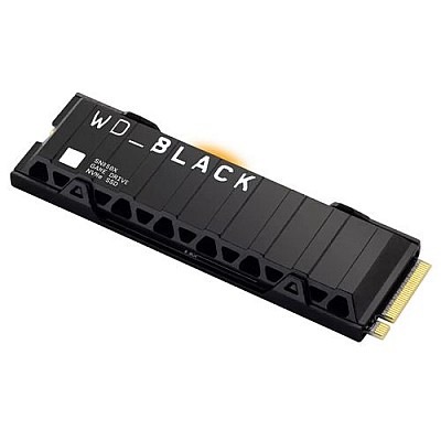 כונן פנימי SSD עם צלעות קירור WD BLACK SN850X NVMe SSD 2TB With HS לסוני 5 ומחשב