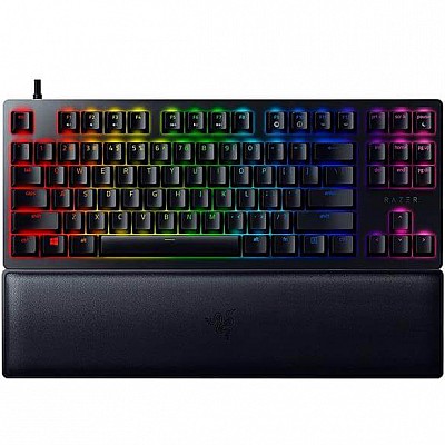מקלדת גיימינג אופטית Razer Huntsman V2 Tenkeyless – עם חריטה בעברית