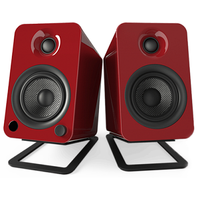 תוספת מעמד לרמקולים Kanto S4 Desktop Speaker Stands for Midsize Speakers Black
