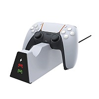 DRAGON PS5 DualSense Charging Station מטען כפול לשני שלטים פלייסטיישן 5 DRAGON PS5 DualSense Charging Station מטען כפול לשני שלטים פלייסטיישן 5