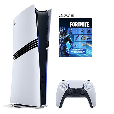 Sony PlayStation 5 2T PRO Digital Edition Fortnite Cobalt Star Bundle