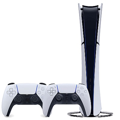 Sony PlayStation 5 1T Slim Digital Edition כולל 2 שלטים