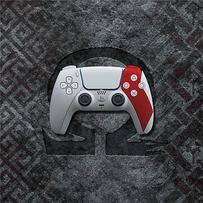 שלט PS5 Sony DualSense – God of War 20th Anniversary Limited Edition