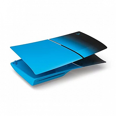 כיסוי מקורי לקונסולה פלייסטיישן 5 - PS5 Cover Set Slim Blu Ray/ Digital Rhythm Blue