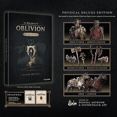 The Elder Scrolls IV: Oblivion Remastered - Deluxe Edition ל-PS5