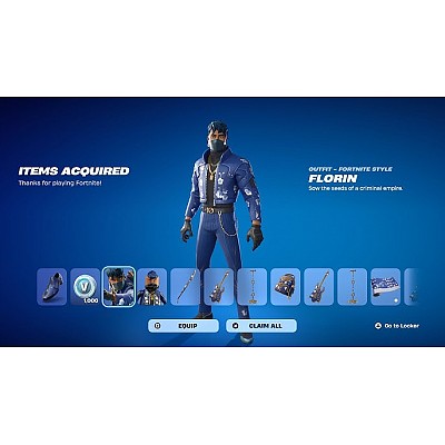קוד למשחק Fortnite Flowering Chaos + 1000 V-Bucks ל- PS5 קוד למשחק Fortnite Flowering Chaos + 1000 V-Bucks ל- PS5