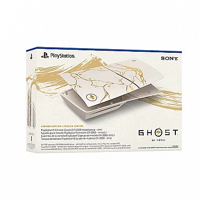 כיסוי לקונסולה 5 PS מהדורה מוגבלת (נגן בלו-ריי) ™Ghost of Yōtei