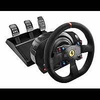 הגה מירוצים עם דוושות Thrustmaster T300 Ferrari Alcantara