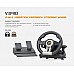 הגה מרוצים + גיר הילוכים + דוושות PXN V3 PRO + משחק מרוץ NFS