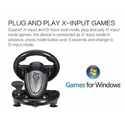 הגה מרוצים + גיר הילוכים + דוושות PXN V3 PRO + משחק מרוץ NFS