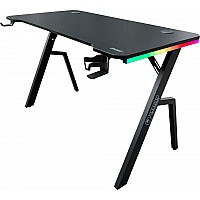 DRAGON שולחן גיימינג תאורת RGB אורך 120 ס"מ דגם GPDRA-TR-B DRAGON שולחן גיימינג תאורת RGB אורך 120 ס"מ דגם GPDRA-TR-B